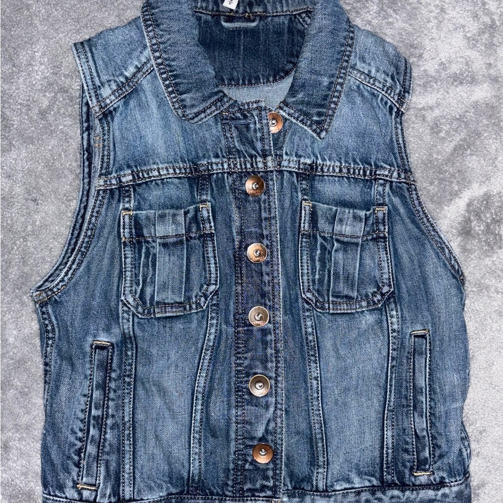 Classic Express Denim Vest Women’s Sz Medium